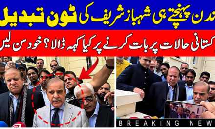 Shehbaz Sharif Big Statement In London About Pakistan Recent Situation