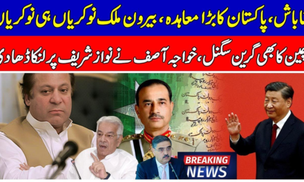 Good News For Pakistanis As Pak Visa Big Update|China Pakistan|Khawaja Asif Vs Nawaz Sharif