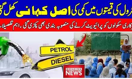 Petrol – Diesel Prices Decreased Behind Story – Govt School Conversion In Private School